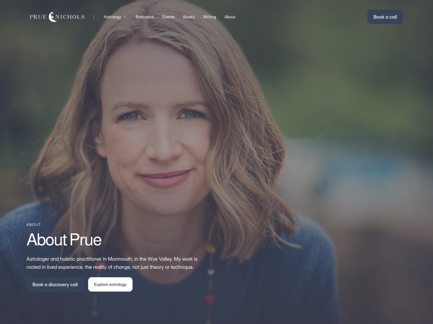 The About page