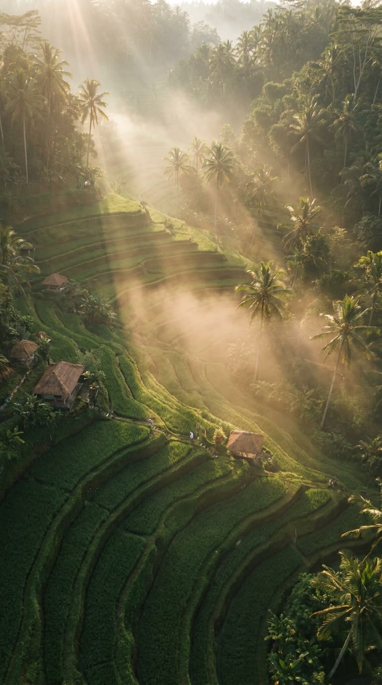 Bali jungle and nature