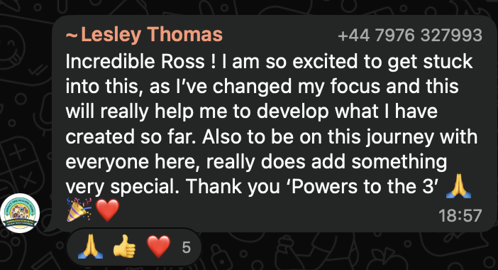 Feedback screenshot